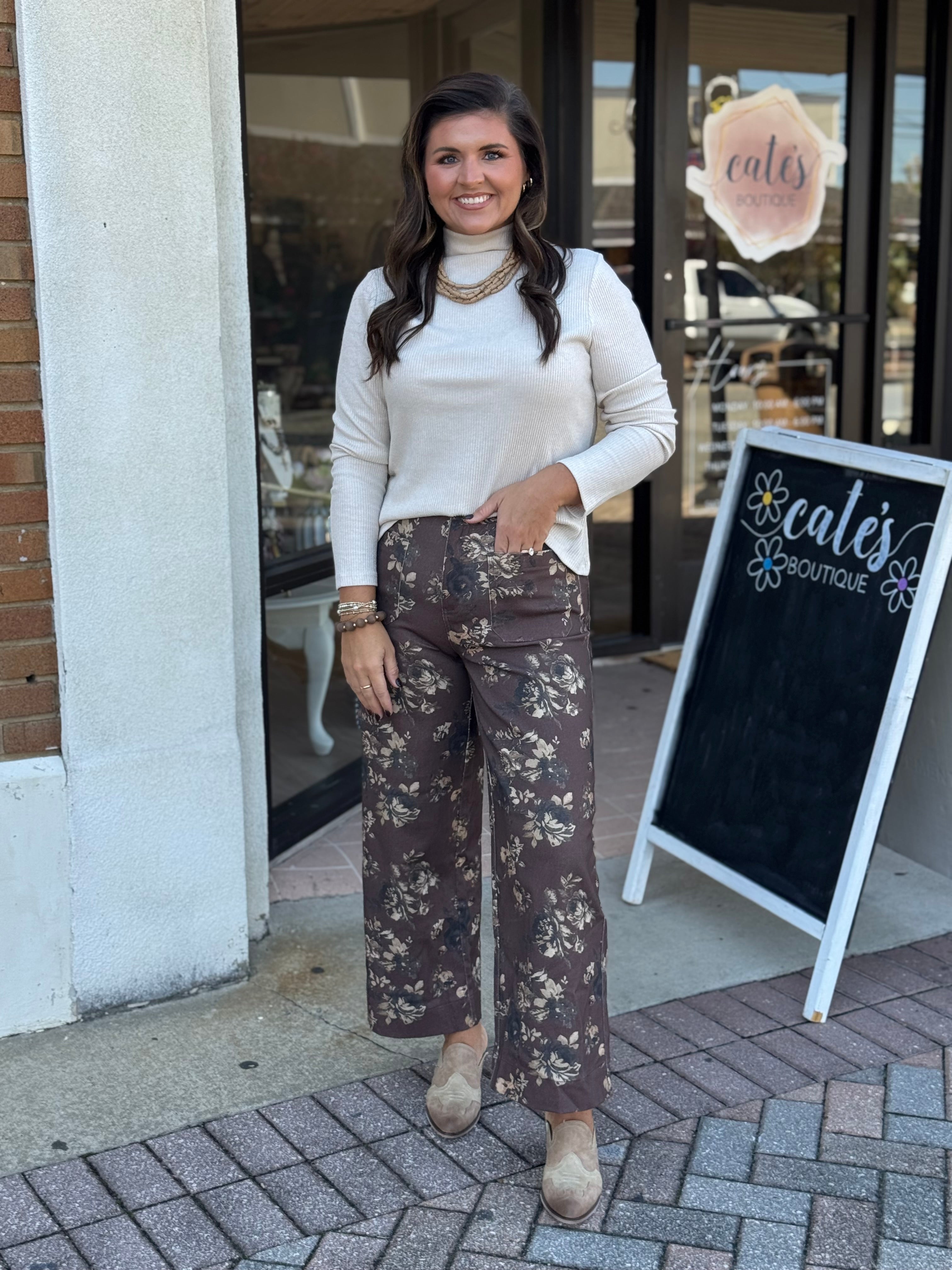 CREAM RIBBED SHIRT