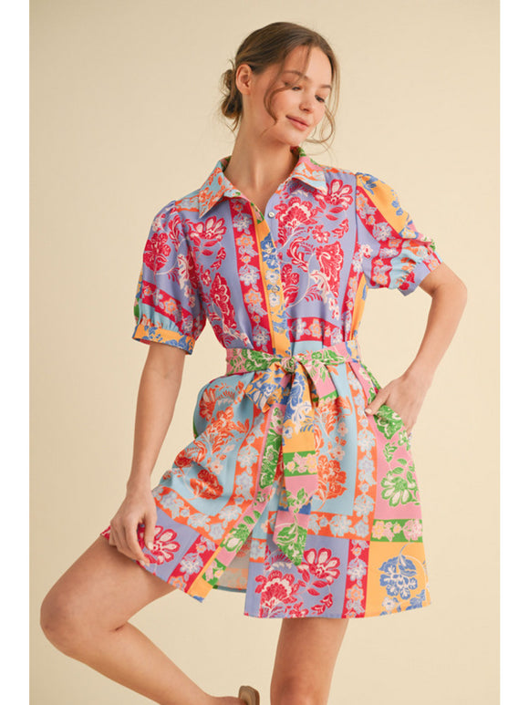 MULTI COLOR DRESS