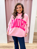 AMORE 2 SIDED MOCK SWEATSHIRT