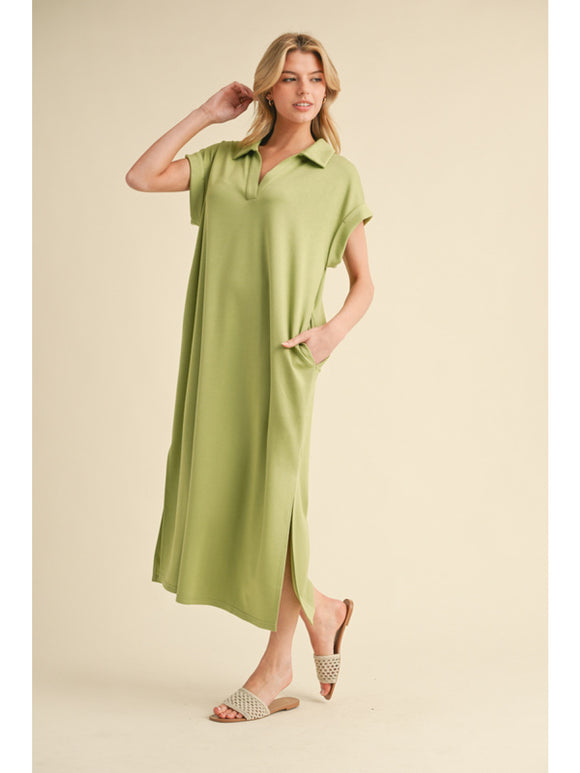 AVOCADO MIDI DRESS