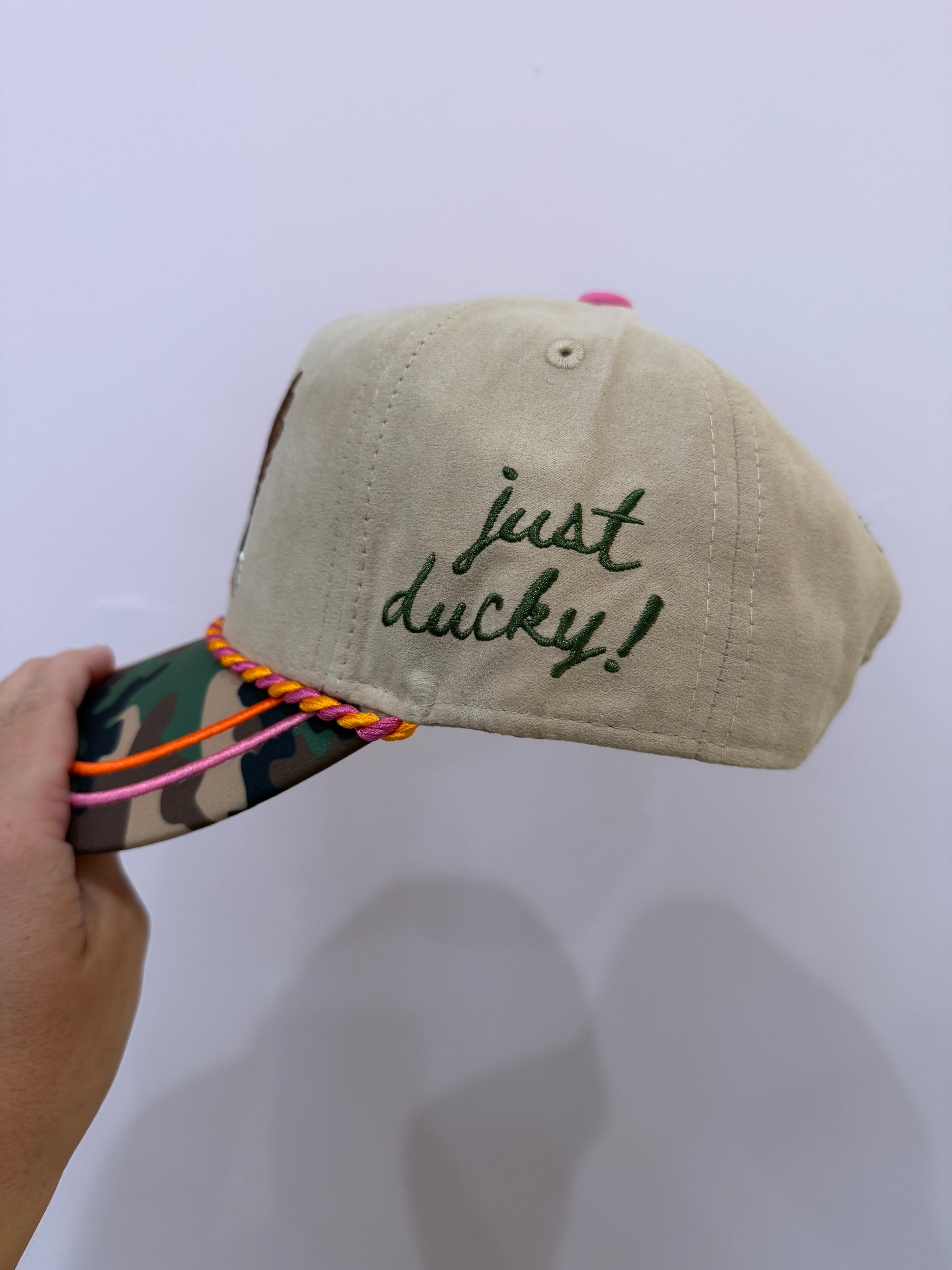 CAMO DUCK HAT
