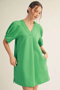 KELLY GREEN DRESS
