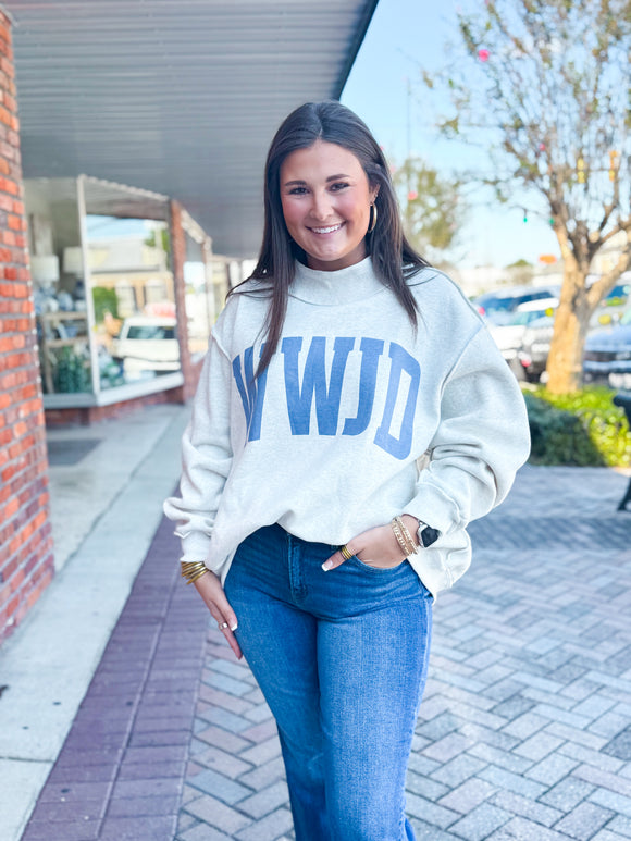 WWJD/AMEN REVERSIBLE SWEATSHIRT