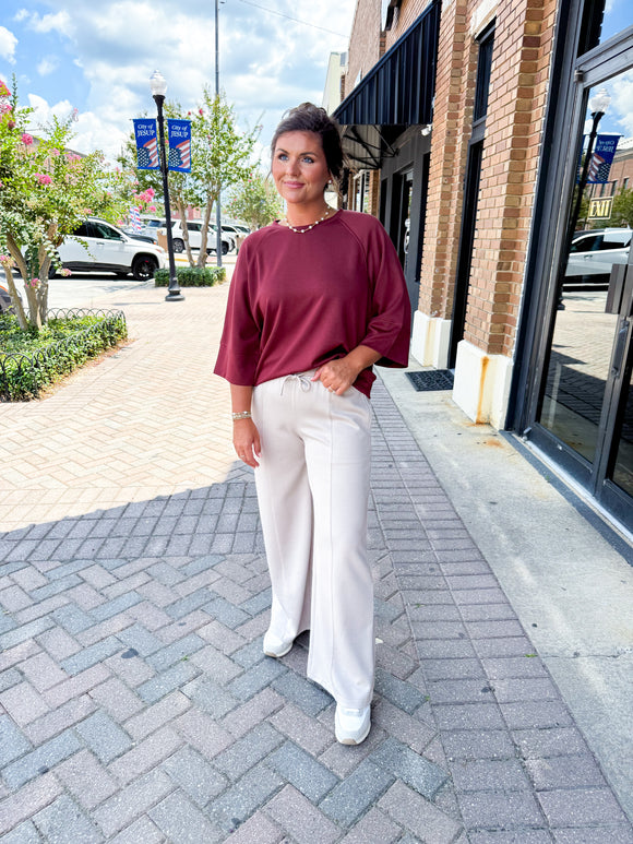 ECRU ON THE GO PANTS