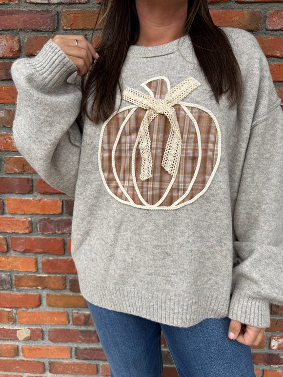 OVERSIZED PUMPKIN SWEATER