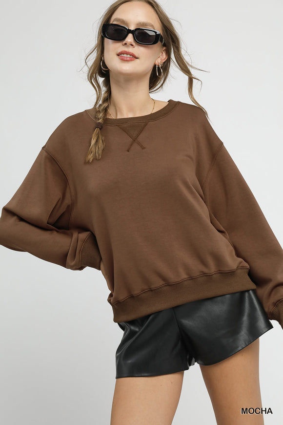 BROWN PULL OVER