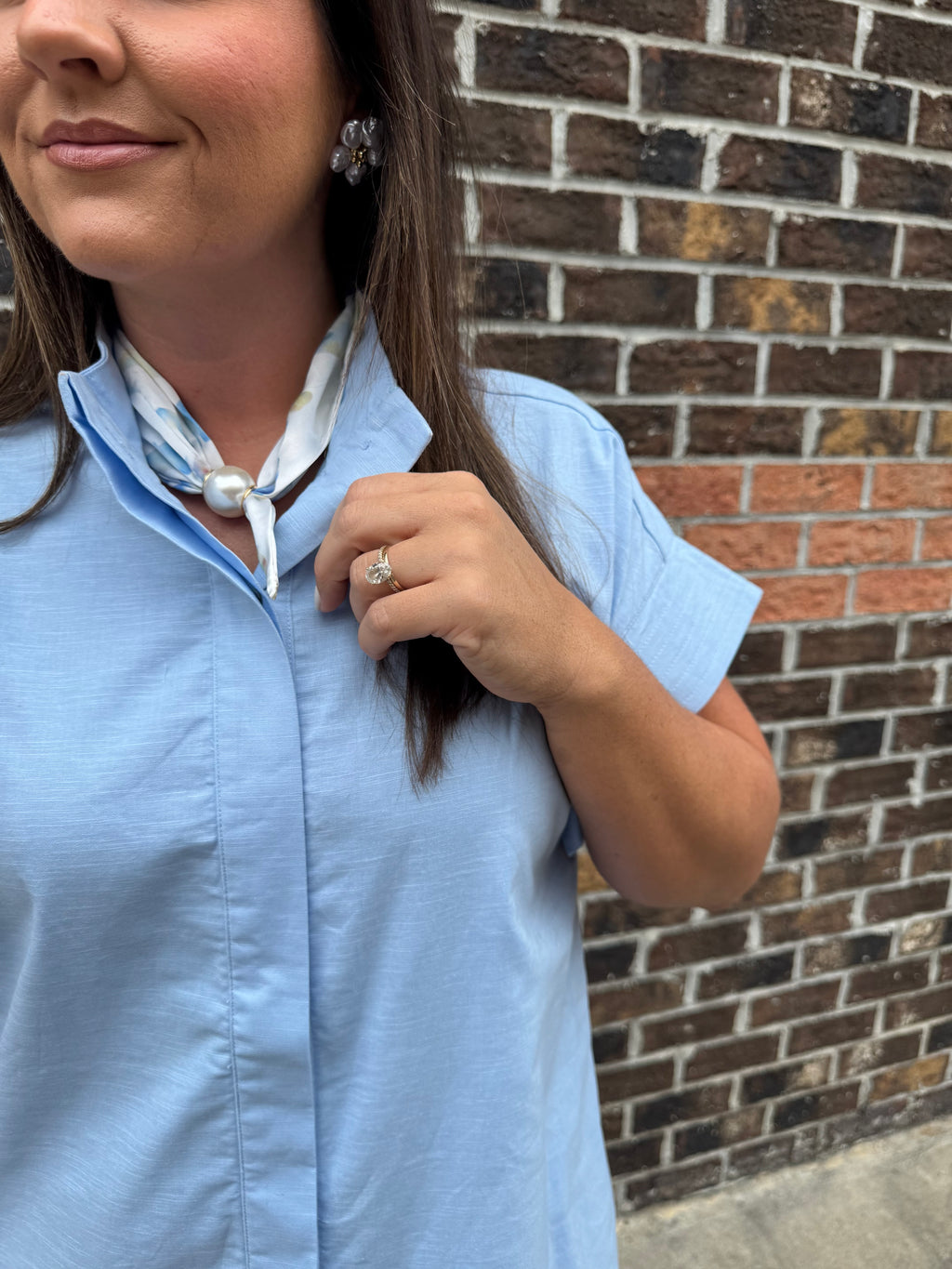 LIGHT BLUE DRESS