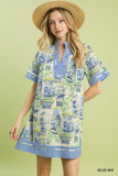 BLUE JAR MIX DRESS