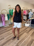 WHITE LACE SHORTS