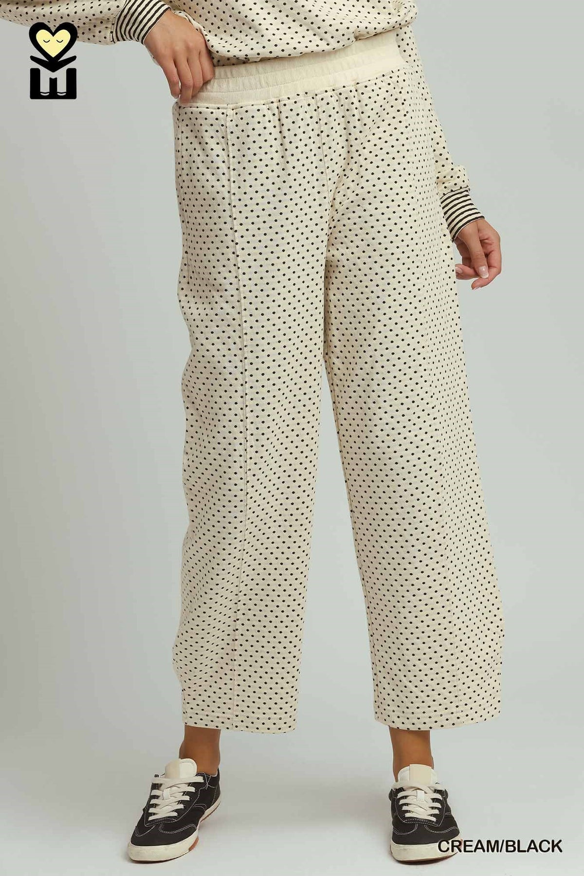 POLKA DOT BARREL PANT