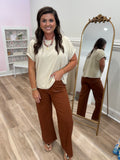 CHESTNUT PANTS