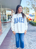 WWJD/AMEN REVERSIBLE SWEATSHIRT