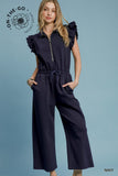NAVY ROMPER