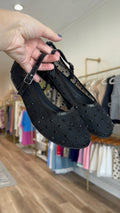 BLACK BALLET FLATS