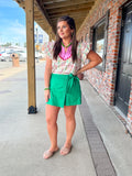 MULTI-COLORED RUFFLE TOP