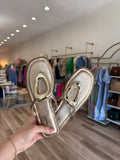 GOLD OPEN SANDAL