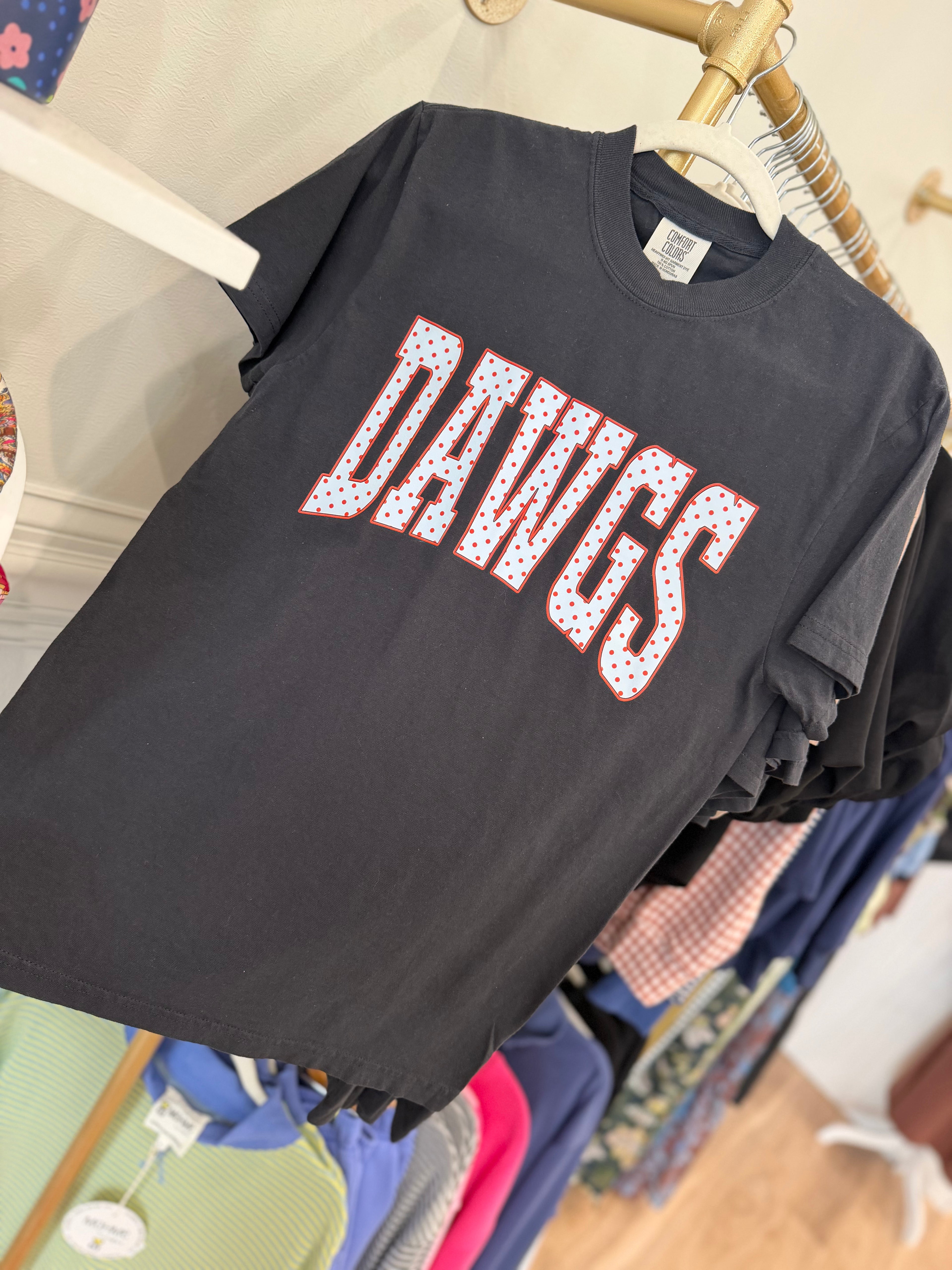 DAWGS POLKA DOT TEE