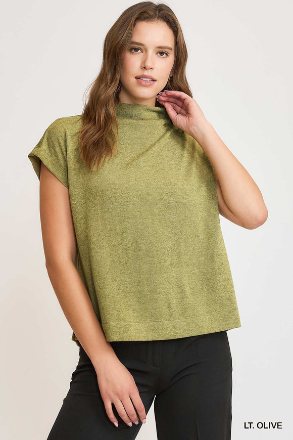 OLIVE SHORT SLEEVE SET