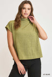 OLIVE SHORT SLEEVE SET