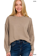 TAN SCUBA SWEATSHIRT