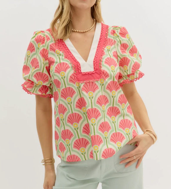 CORAL MIX TOP