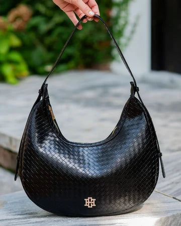 CAROLINE HILL WOVEN PURSE
