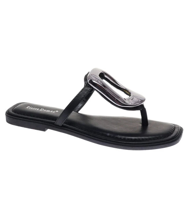 BLACK EMPRESS SANDAL