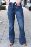 JUDY BLUE FULL LENGTH RAW HEM BOOT CUT