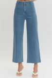 HIGH RISE DENIM PANTS
