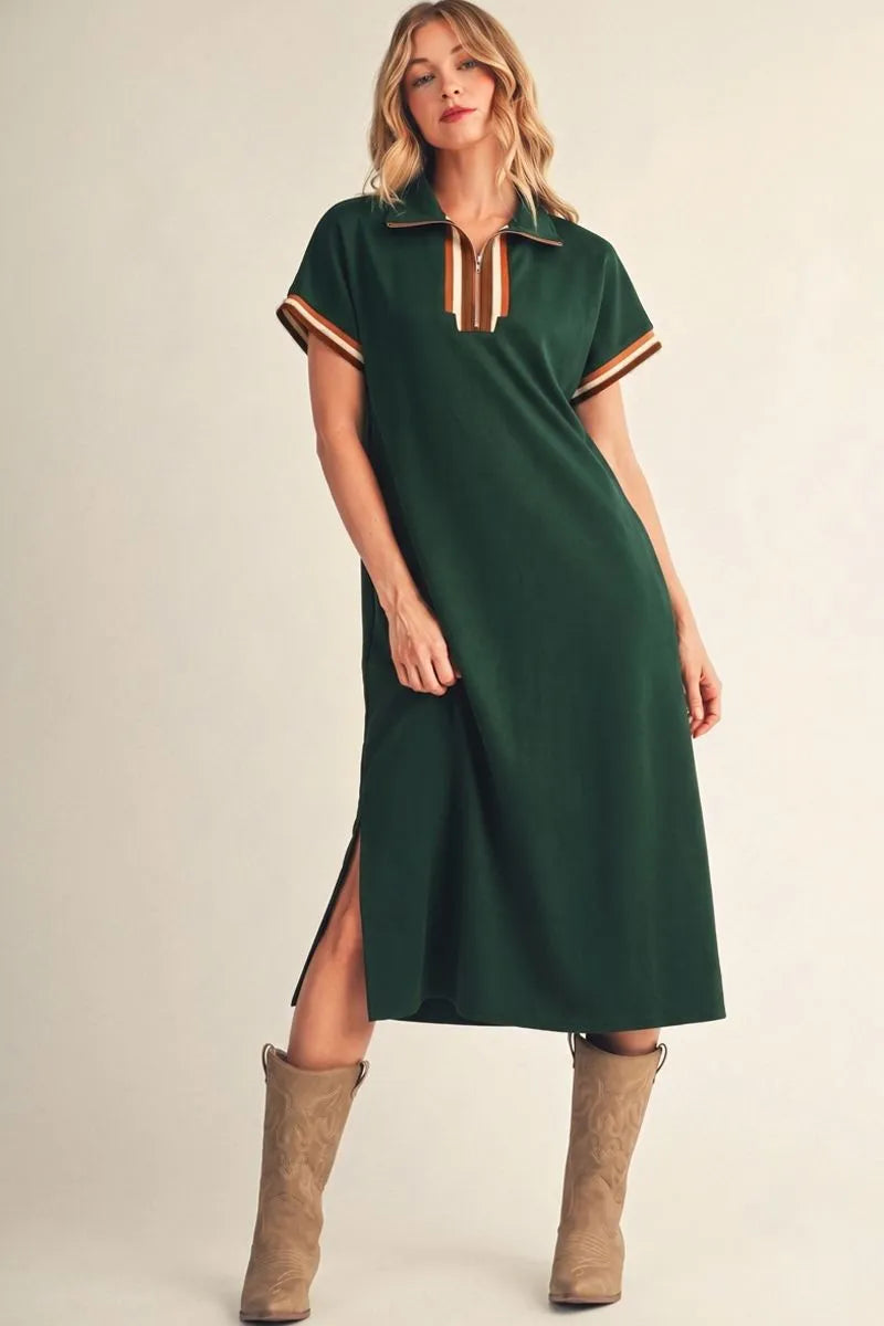 HUNTER GREEN MIDI