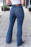 JUDY BLUE FULL LENGTH RAW HEM BOOT CUT