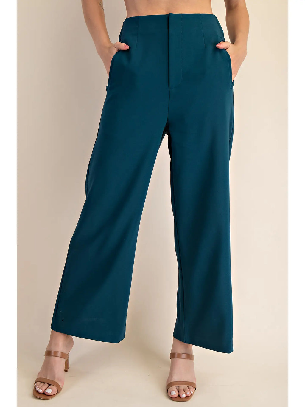 TEAL DRESS PANTS