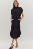 BLACK MOCK NECK MIDI