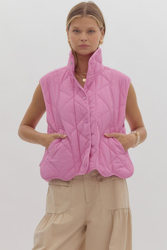 BUBBLE GUM PUFF VEST