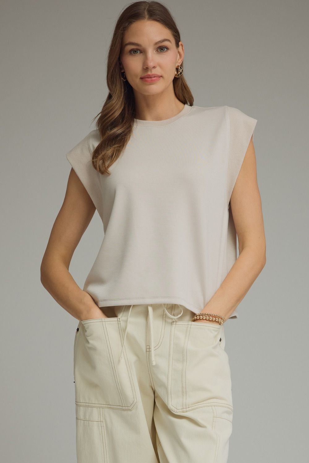 CREAM EVERYDAY TOP