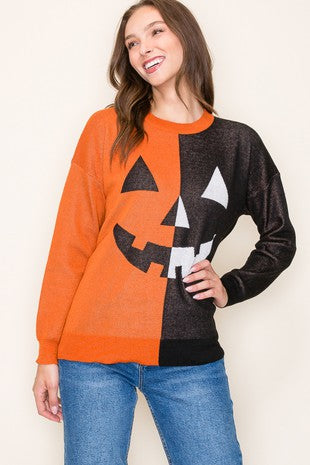 JACK-O-LANTERN SWEATER