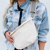 WOVEN CROSSBODY